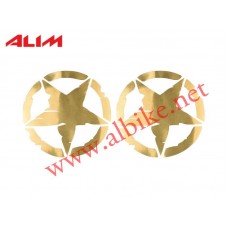Sticker Yıldız Gold Büyük
